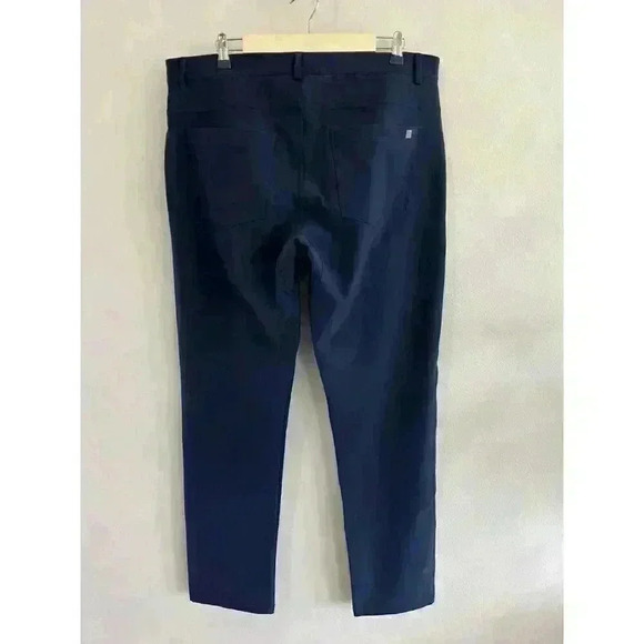 Willy Pants Mens Size 38 Navy Blue Straight Leg Made In USA California Outdoor - Picture 2 of 3